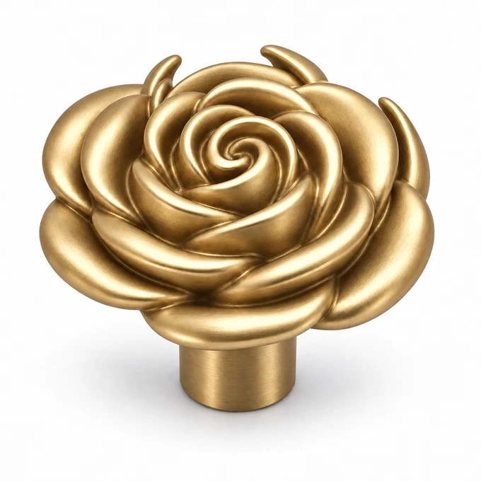 Rose in Warm Brass